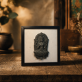 Goddess Laxmi Pyrite Abundance Frame (Pyrite + Selenite Money Magnet Combo)